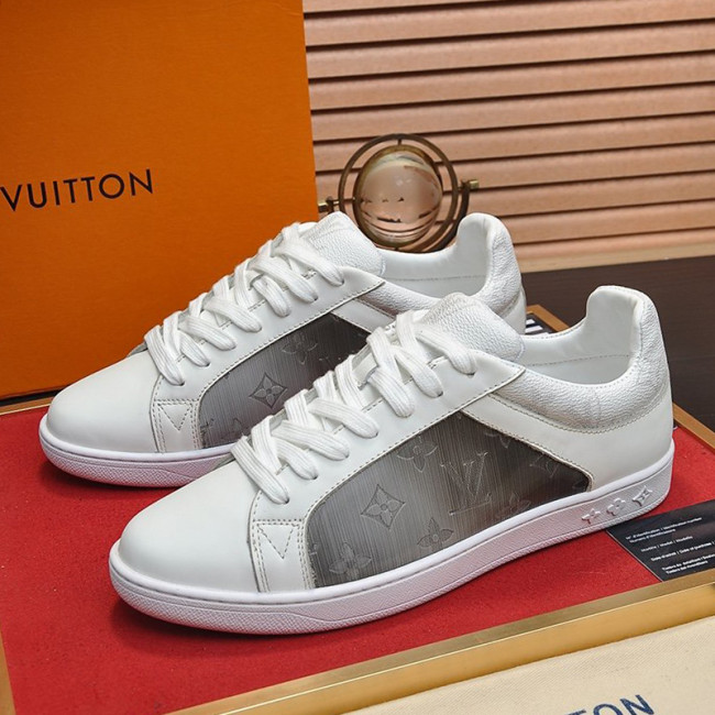 Louis Vuitton Men Shoes Fashion Sneakers LUXEMBOURG SNEAKER Monogram Luxury Brand with Original Box Whatapp