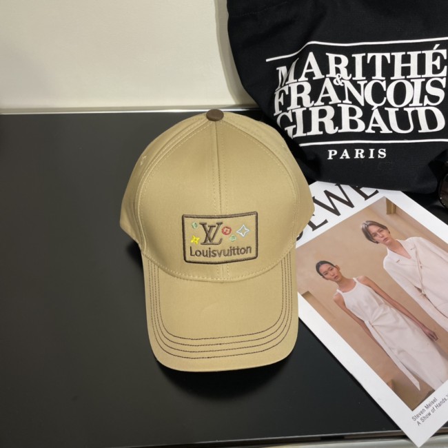 Louis Vuitton Womens Mens Cap Baseball Hat Luxury Brand with Original Box