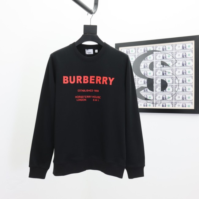 Burberry Womens Mens Long Sleeve T Shirts Sweatshirt Luxury Brand Mens Sweatshirts Whatapp