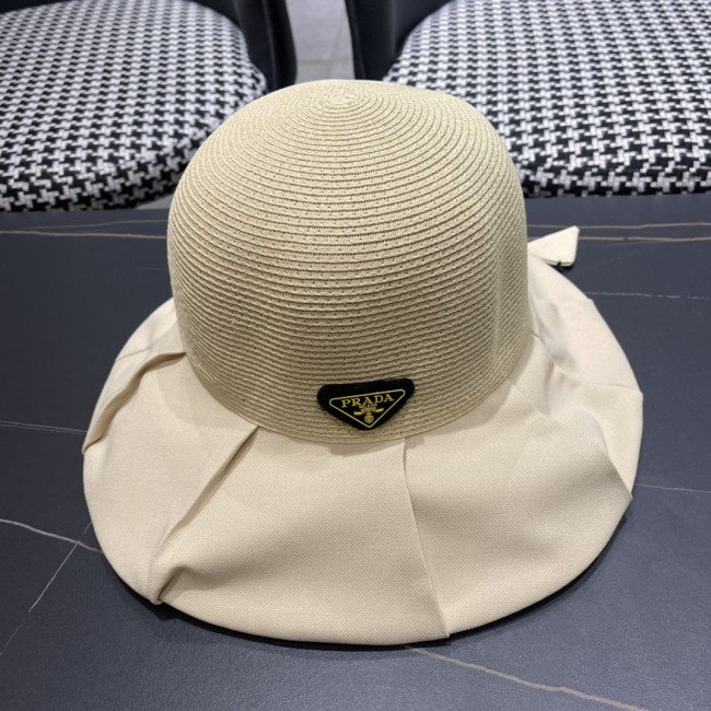 Prada Womens Hats Luxury Brand Design Prada Bucket Hat with Original Box