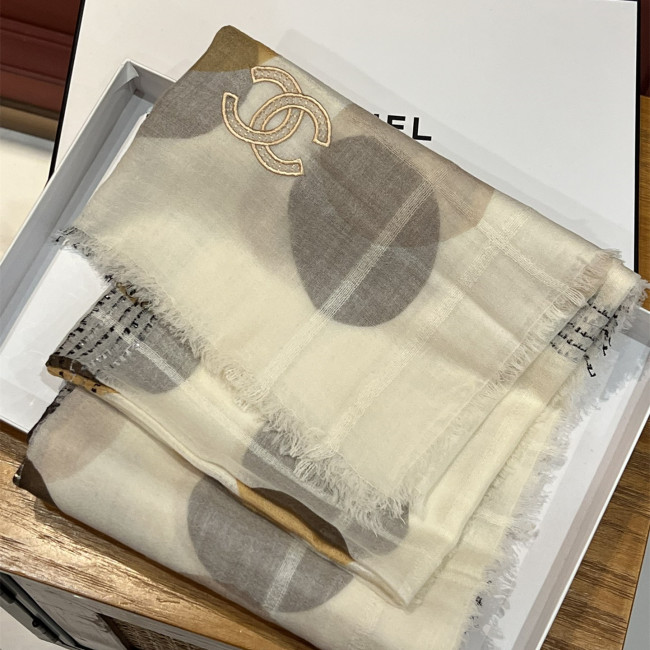 Chanel Scarves Womens Fashion Scarf with Original Box Whatapp