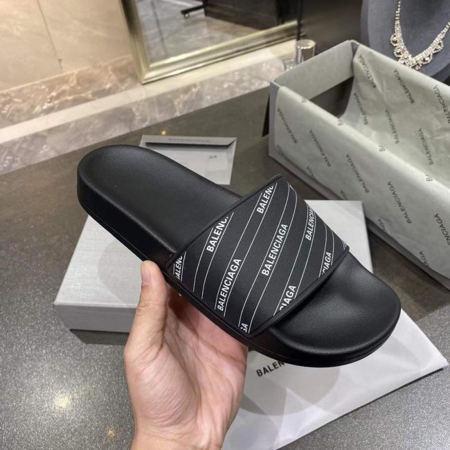 Balenciaga Men Womens Shoes POOL SLIDE SANDAL Whatapp