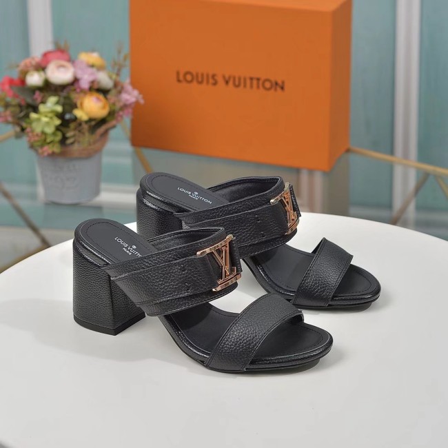 Louis Vuitton Womens Shoes Mule High Heels 7.5cm Whatapp