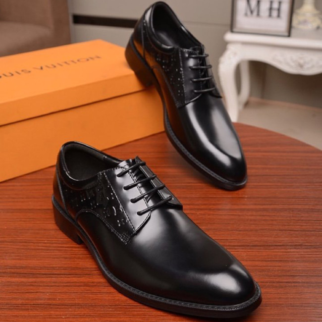 Louis Vuitton Men Shoes Business Luxury Brand LV Dress Shoes with Original Box Whatapp