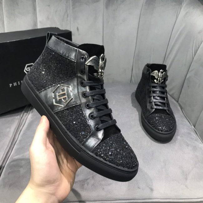 Philipp Plein Men Shoes Fashion Design Luxury Brand Whatapp