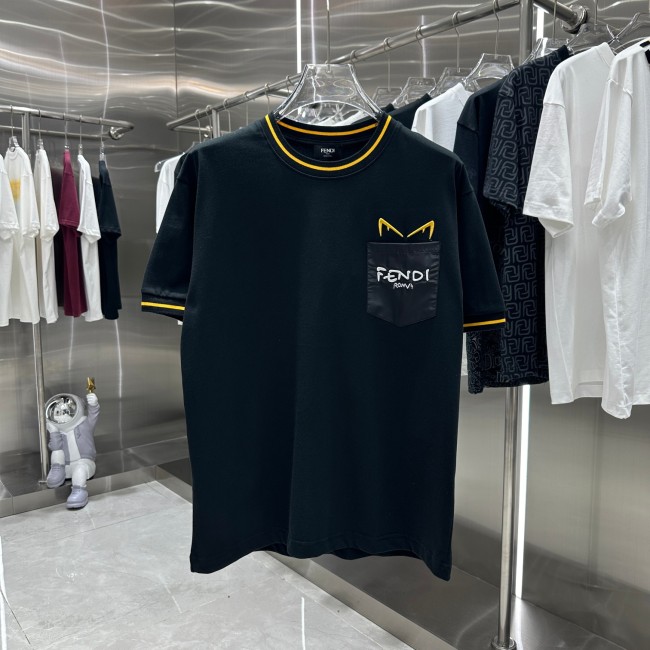 Fendi Luxury Brand Women Mens Short Sleeve T-Shirt Whatapp