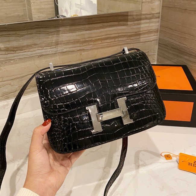 Hermes Womens Bags Crossbody Shoulder Bags Luxury Brand Fashion Hermès Constance Epsom Women Bag Whatapp