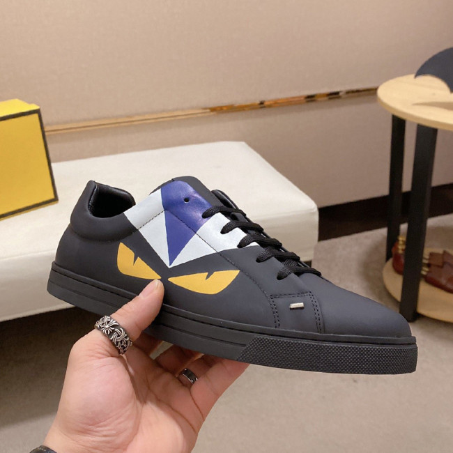 Fendi Mens Shoes Fashion Sneakers Luxury Brand Casual Shoes for Men with Original Box Whatapp