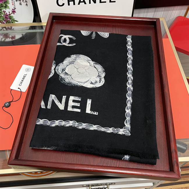 Chanel Scarves Womens Fashion Scarf with Original Box Whatapp