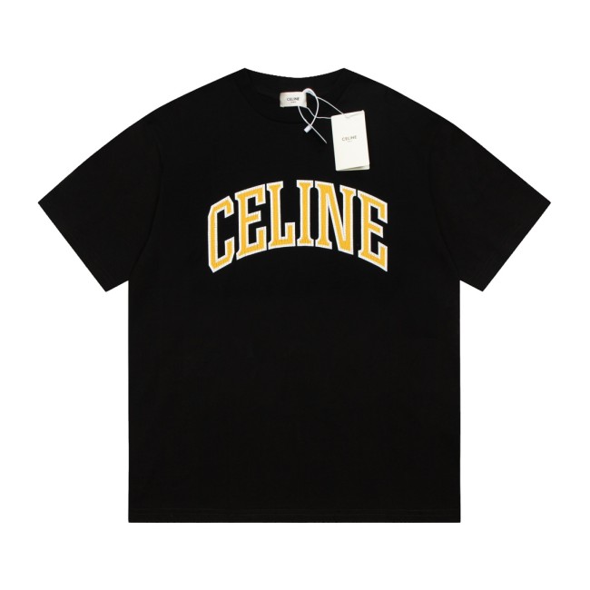 Celine Luxury Brand Women Mens Short Sleeve T-Shirt Whatapp