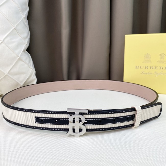 Burberry Womens Belt Luxury Brand Design Fashion Type with Original Box Monogram Motif Canvas and Leather Belt Whatapp