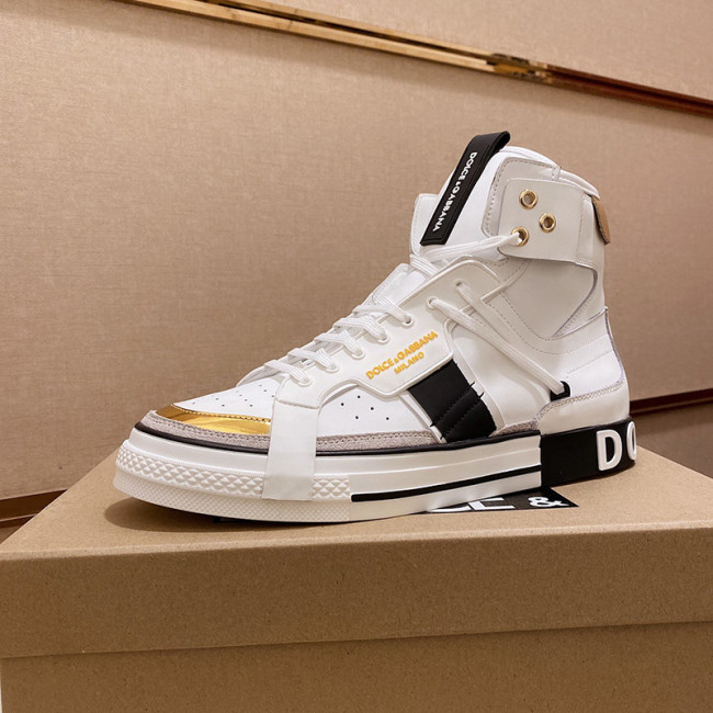 Dolce&Gabbana Men Shoes High Top Luxury Sneakers Whatapp