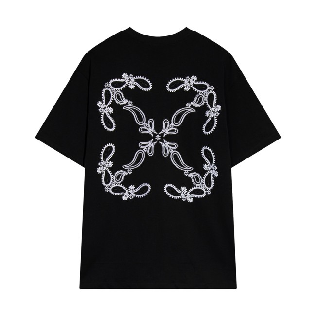 Off-White Luxury Brand Men Womens Short Sleeve T-Shirt Whatapp