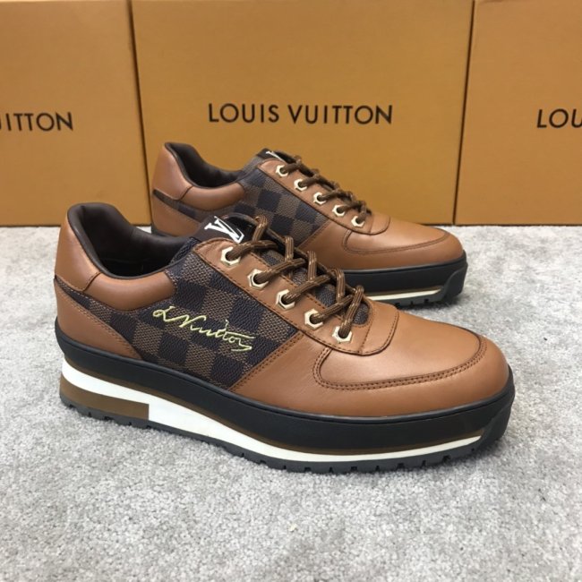 Louis Vuitton Men Shoes Fashion Sneakers Luxury Brand HARLEM RICHELIEU Whatapp