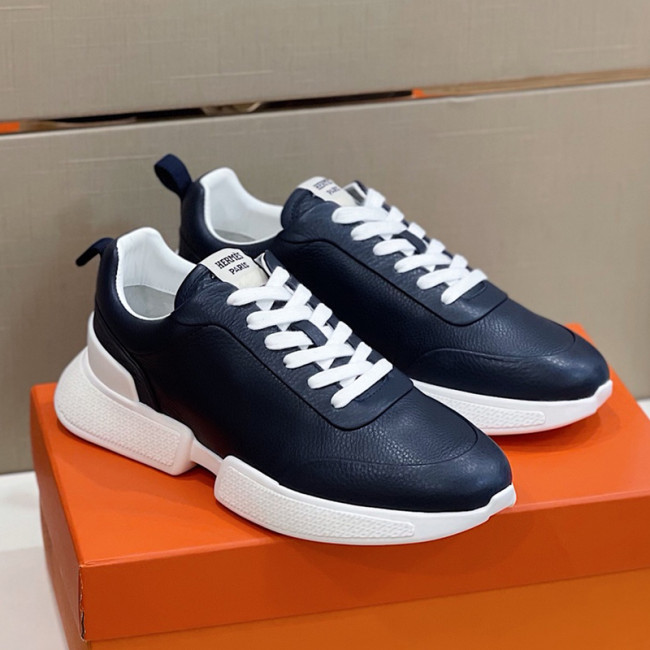 Hermes Mens Casual Shoes Fashion Sneakers Luxury Brand with Original Box Whatapp