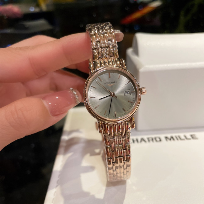 Longines Womens Watch Luxury Brand Design Fashion Type with Original Box Whatapp