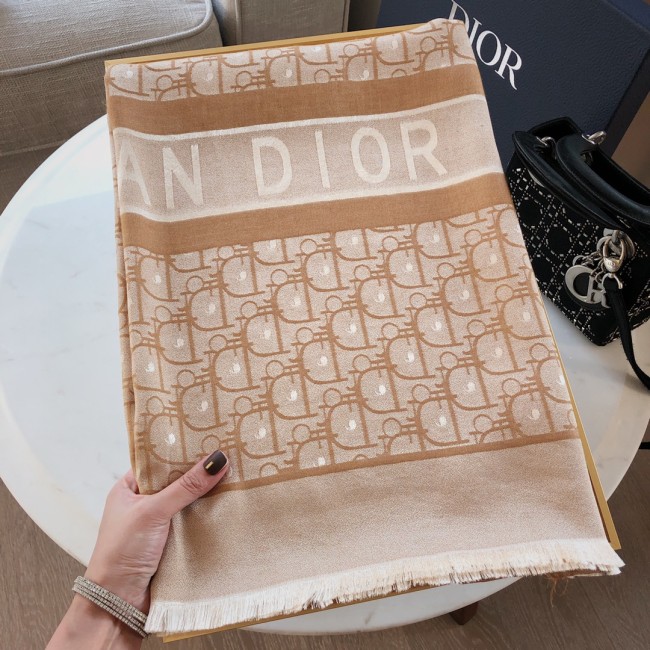 Dior Scarves Womens Fashion Scarf with Original Box