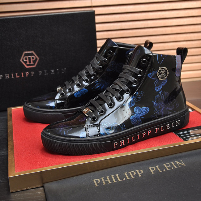 Philipp Plein Men Shoes Sneakers Low Top Sneaker Fashion Design Luxury Brand Trainer Predator TM with Original Box Whatapp