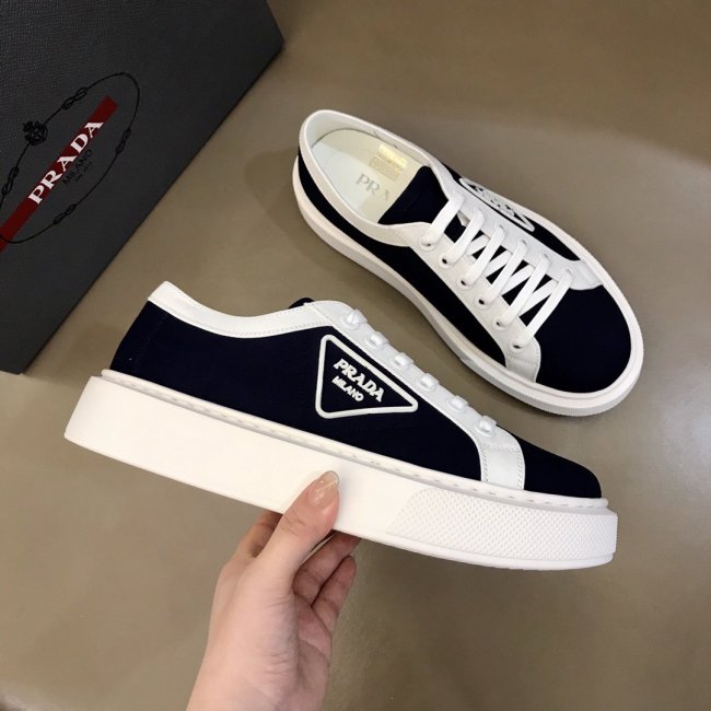 Prada Mens Shoes Sneakers Casual Shoes for Men Luxury Brand Breathable Fashion Sneakers with Original Box Whatapp