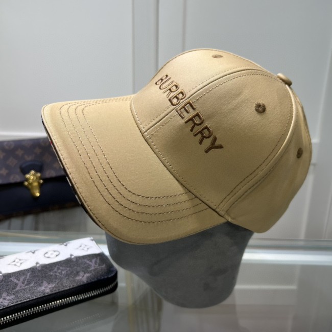 Burberry Womens Mens Cap Baseball Hat Luxury Brand with Original Box