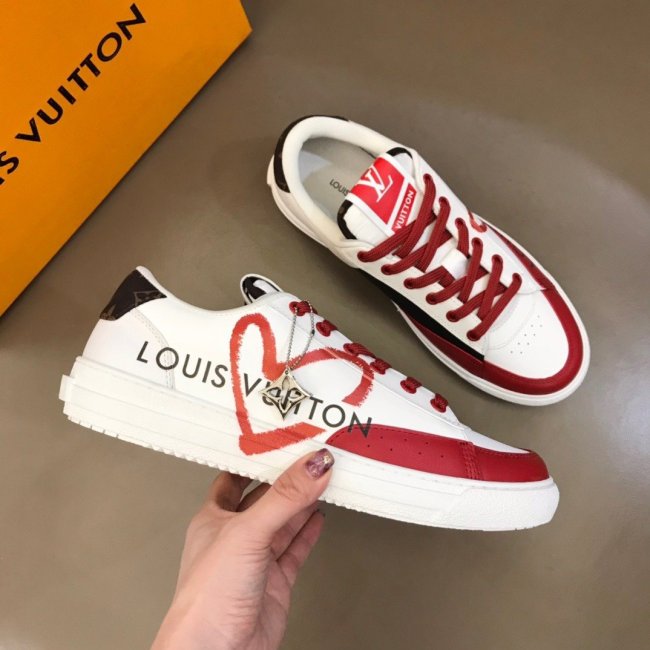 Louis Vuitton Men Shoes Fashion Sneakers Luxury Brand Mens Charlie Sneaker Casual Shoes with Original Box Whatapp