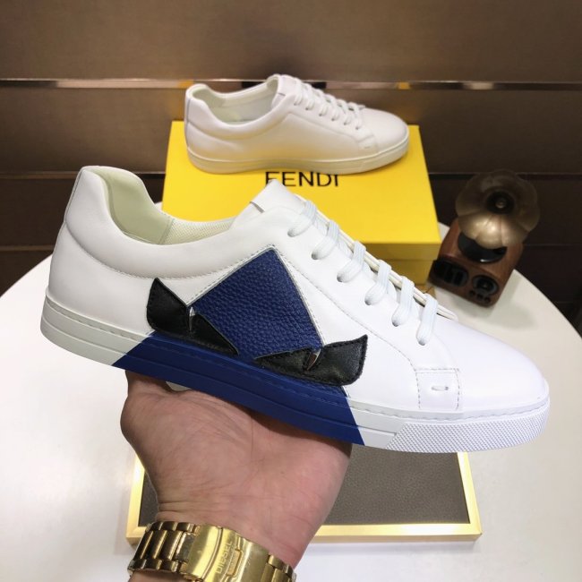 Fendi Mens Shoes Fashion Sneakers Luxury Brand Casual Shoes for Men with Original Box Whatapp