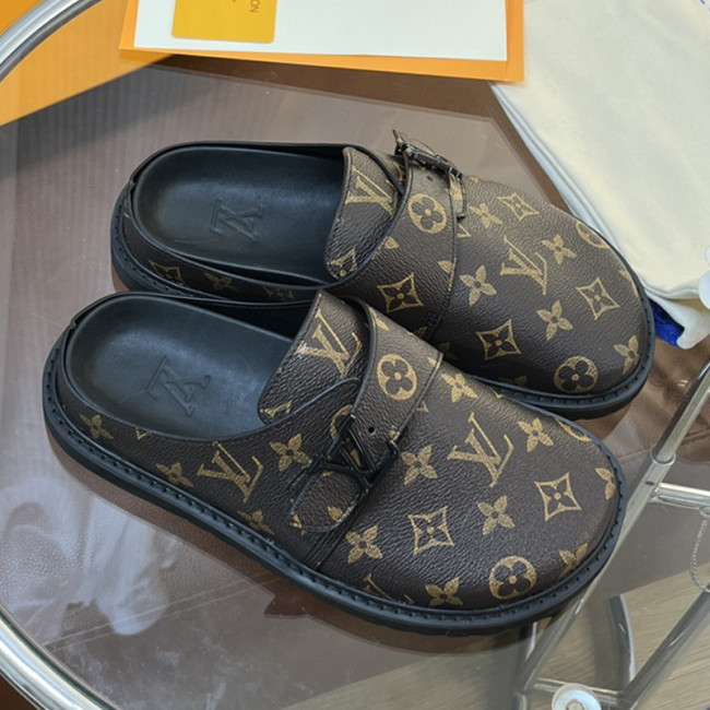 Louis Vuitton Womens Shoes Sandals Slippers Luxury Brand with Original Box Whatapp