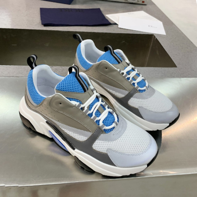 Dior Womens Shoes Sneakers Luxury Brand B22 Sneakers with Original Box Unisex Design Whatapp