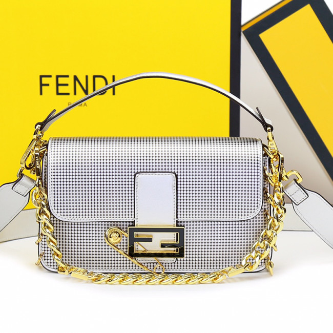 Fendi Womens Bag Shoulder Bags Luxury Brand Baguette bag Fashion Bags for Women with Original Box 8BR600A72VF1AQA Whatapp