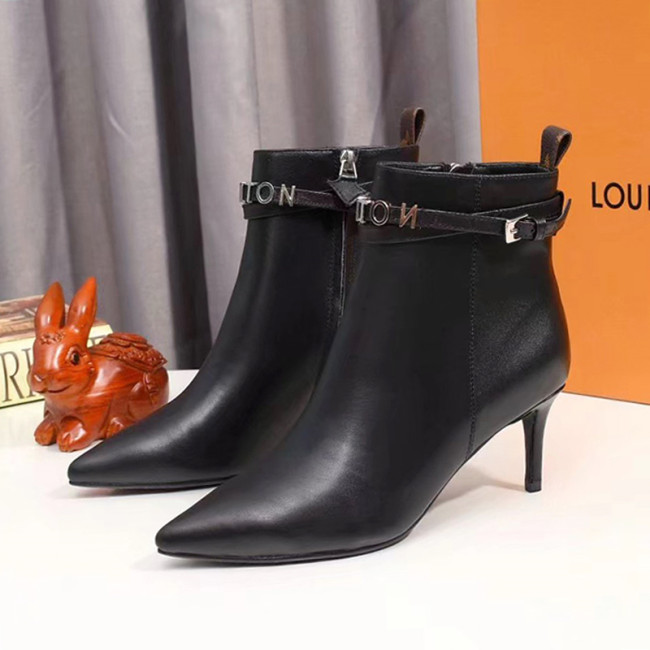 Louis Vuitton Women Shoes Boots Fashion Ankle Boots Luxury Brand Leather Design with Original Box Whatapp