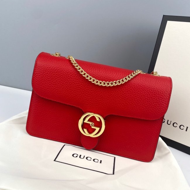 Gucci Womens Bag Leather Shoulder Bag Whatapp