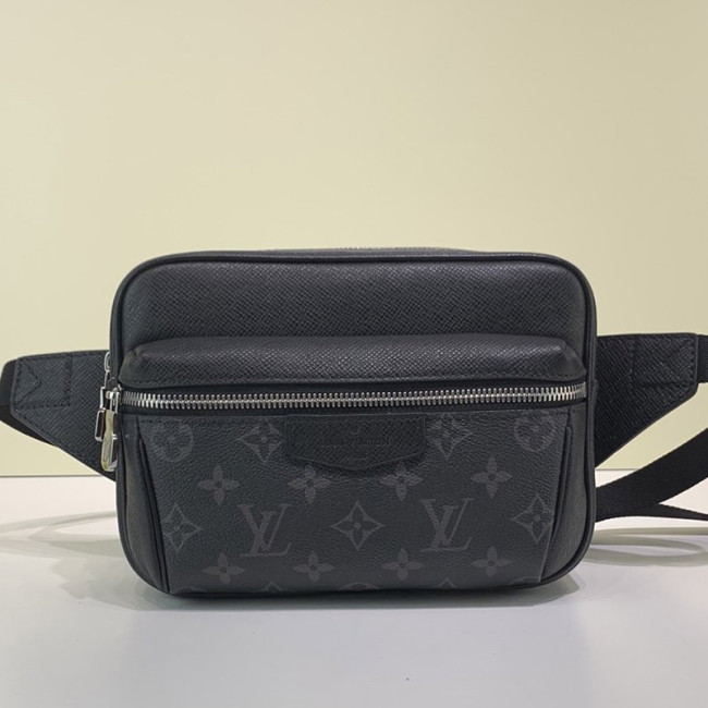 Louis Vuitton Mens Bags Luxury Brand Fashion Type OUTDOOR BUMBAG Black M30245 Whatapp