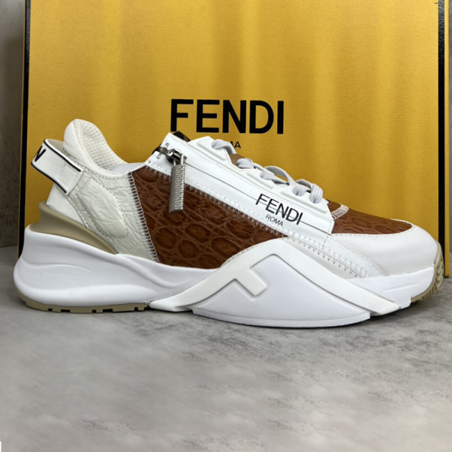 Fendi Mens Shoes Fashion Sneakers Luxury Brand Casual Fendi Flow Low-Top Sneakers Shoes for Men with Original Box 0 Whatapp