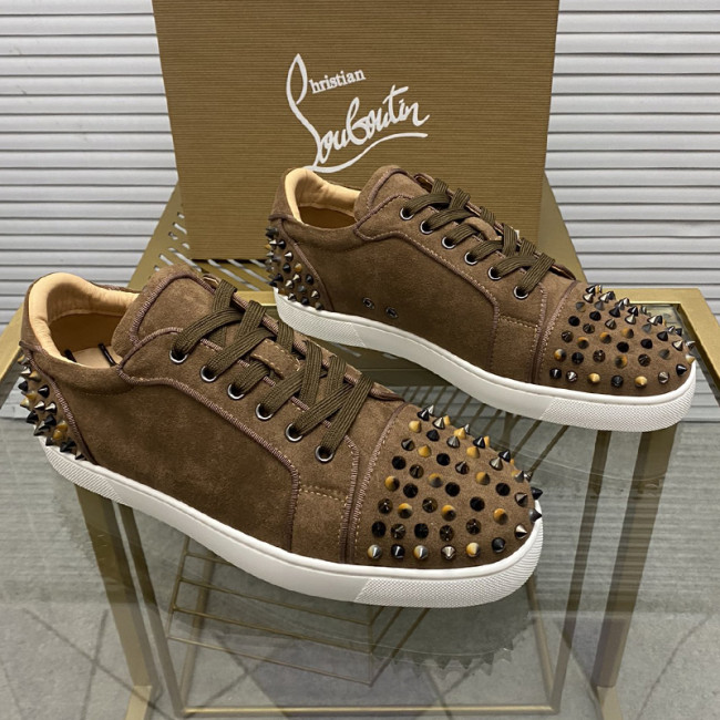 Christian Louboutin Mens Shoes Sneakers Luxury Brand Red Bottom Design Sports Footwears with Original Box Whatapp