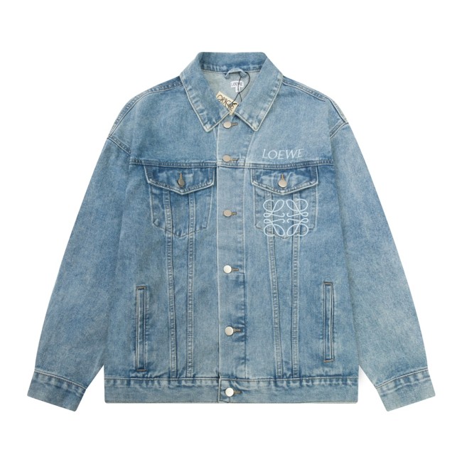 Loewe Men Womens Jackets Denim Luxury Brand Mens Jackets Top Quality Whatapp