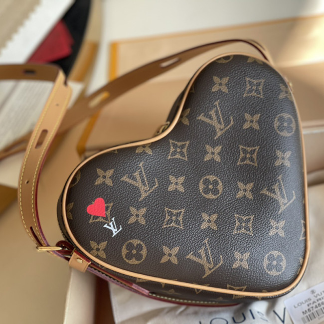 Louis Vuitton Womens Bags Handbags Luxury Brand GAME ON COEUR Shoulder Bags with Original Box Whatapp