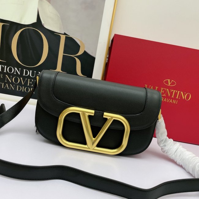 Valentino Womens Bags Crossbody Bag Luxury Brand SUPERVEE CALFSKIN CROSSBODY BAG with Original Box Whatapp