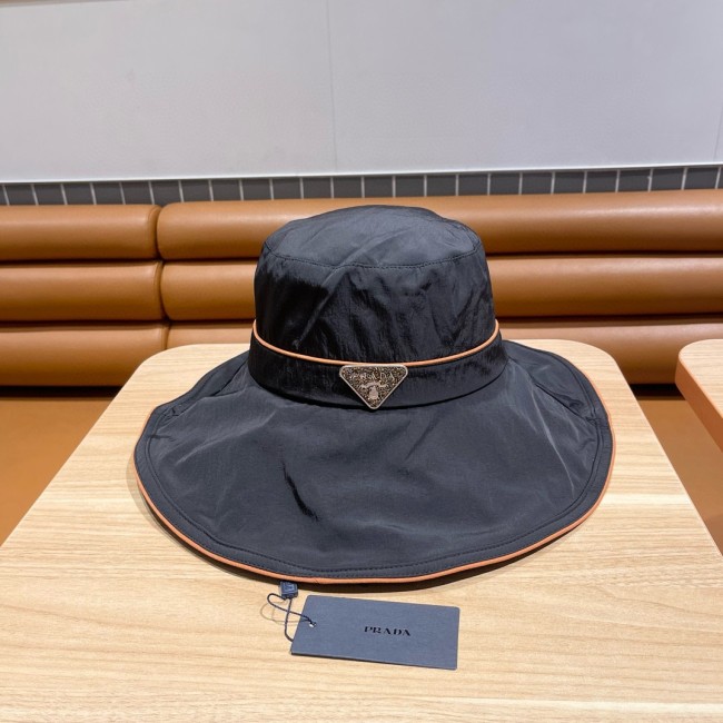 Prada Womens Hats Luxury Brand Design Prada Bucket Hat with Original Box