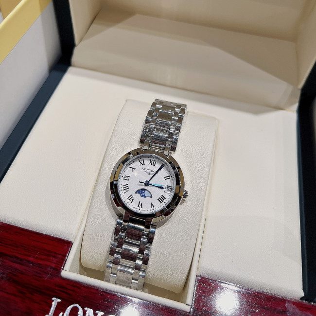 Longines Womens Watch Luxury Brand Design Fashion Type with Original Box Whatapp