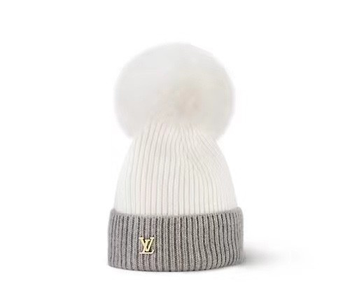 Louis Vuitton Womens Cap Knit Hat Luxury Brand with Original Box