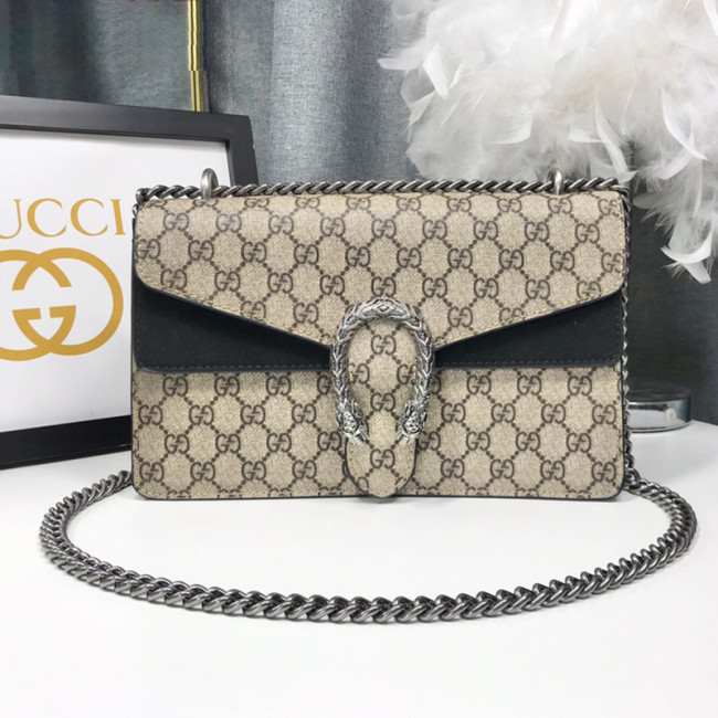 Gucci Womens Bags Crossbody Shoulder Messenger Bags Luxury Brand Dionysus small shoulder bag 400249 KHNRN 9769 with Original Box Whatapp