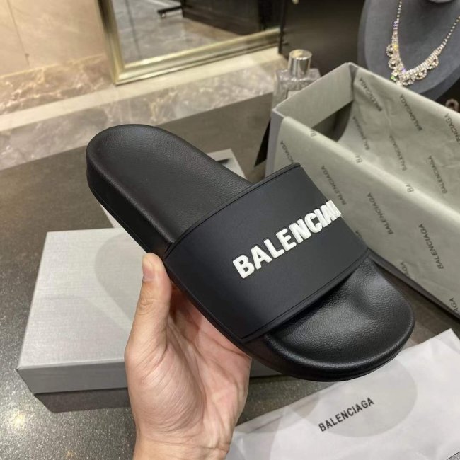 Balenciaga Men Womens Shoes POOL SLIDE SANDAL Whatapp