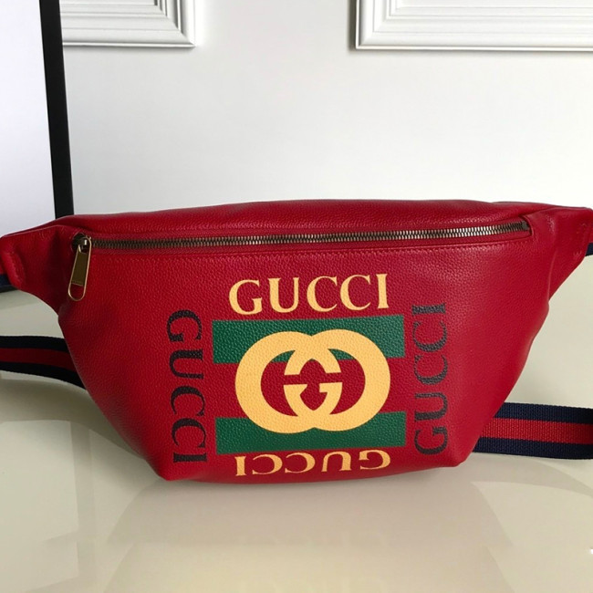 Gucci Mens Womens Bags Leather Design Luxury Brand GG Waist Belts Bags 493869 with Original Box Whatapp