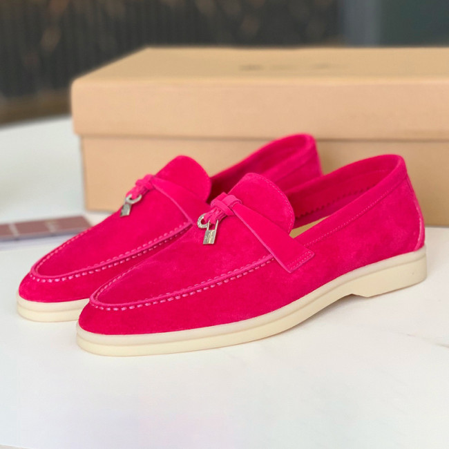 Loro Piana Womens Shoes Loafers Casual Design Luxury Brand Fashion Shoes for Women with Original Box Whatapp