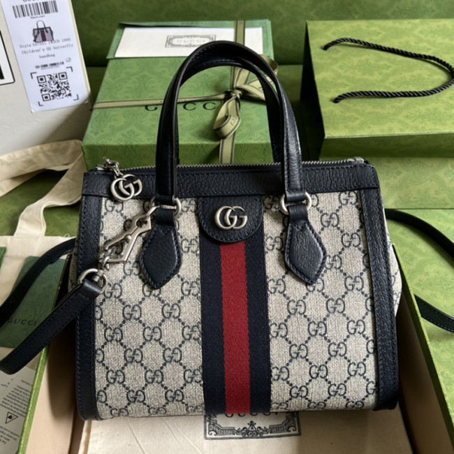 Gucci Womens Mens Bags Crossbody Handbags Luxury GG Shoulder Bag Leather Luxury Brand547551 K05NN 4076 GG Supreme Ophidia Small Tote Bag Whatapp