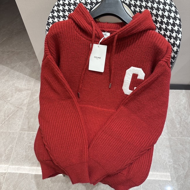 Celine Men Womens Sweater Hoodie Luxury Brand Mens Knitwear Top Quality Whatapp