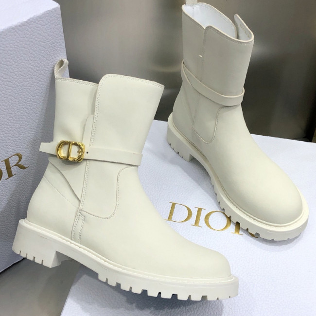 Dior Women Shoes Boots Luxury Brand Design Crusie J’ADIOR 2022sss Ankle Boots Length Fashion Type with Original Box Whatapp