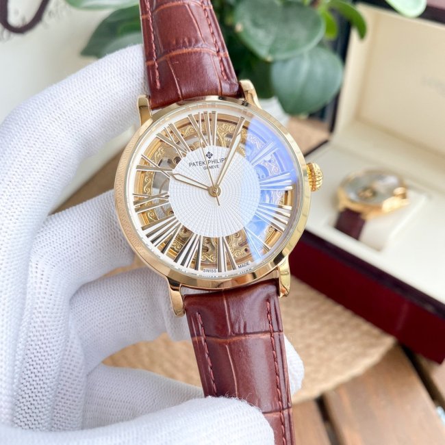 Patek Philippe Watch Luxury Brand Design Fashion Type with Original Box Whatapp