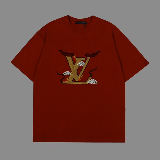 Louis Vuitton Luxury Brand Men Womens Short Sleeve T-Shirt Whatapp