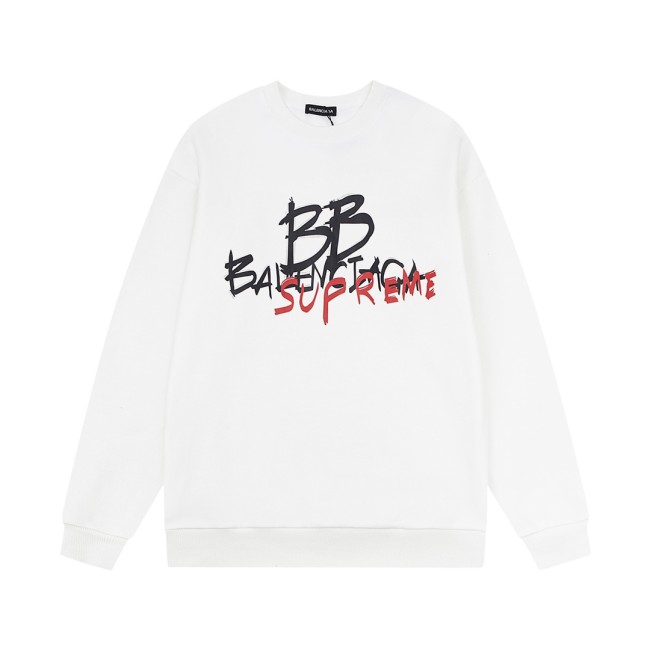 Balenciaga Womens Mens Long Sleeve T Shirts Sweatshirt Luxury Brand Mens Sweatshirt Whatapp